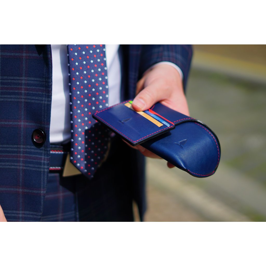 Kožené pouzdro na karty a bankovky Unique