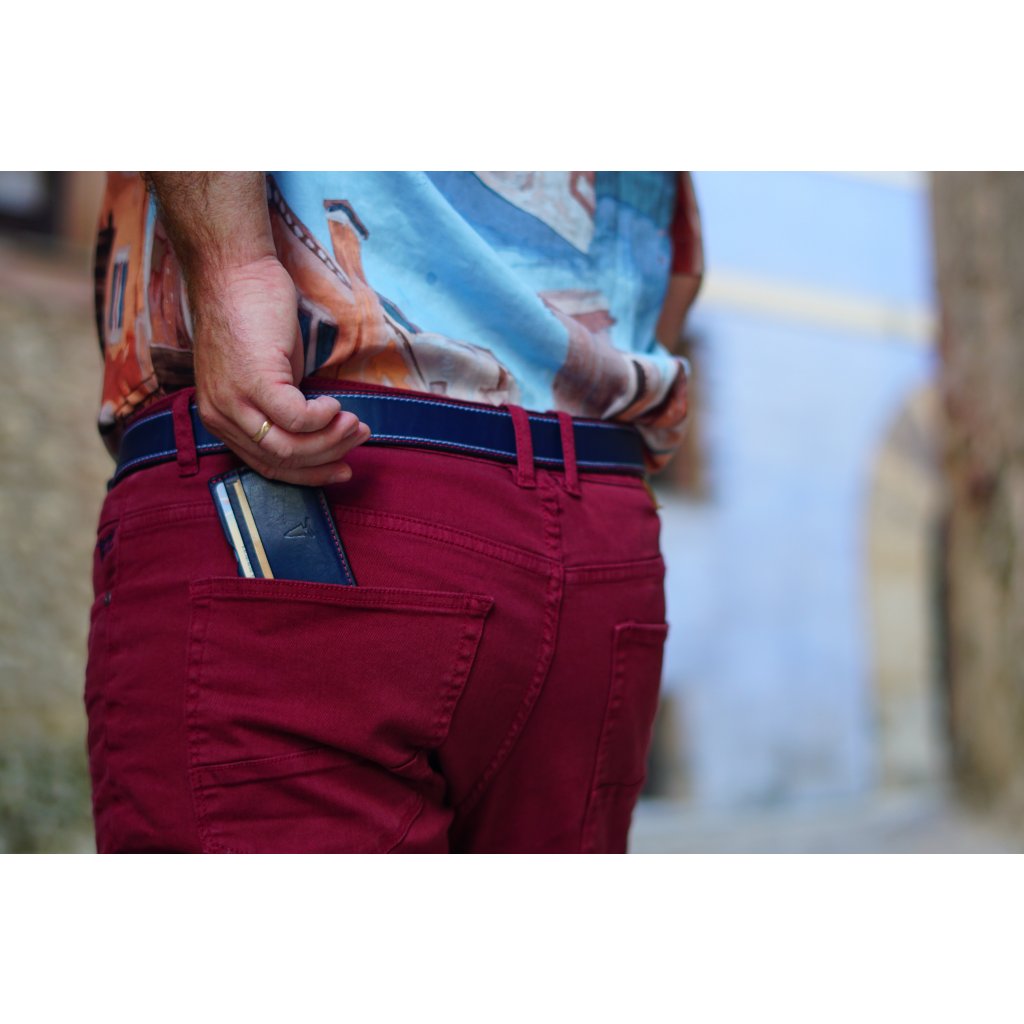 Kožené pouzdro na karty a bankovky Unique