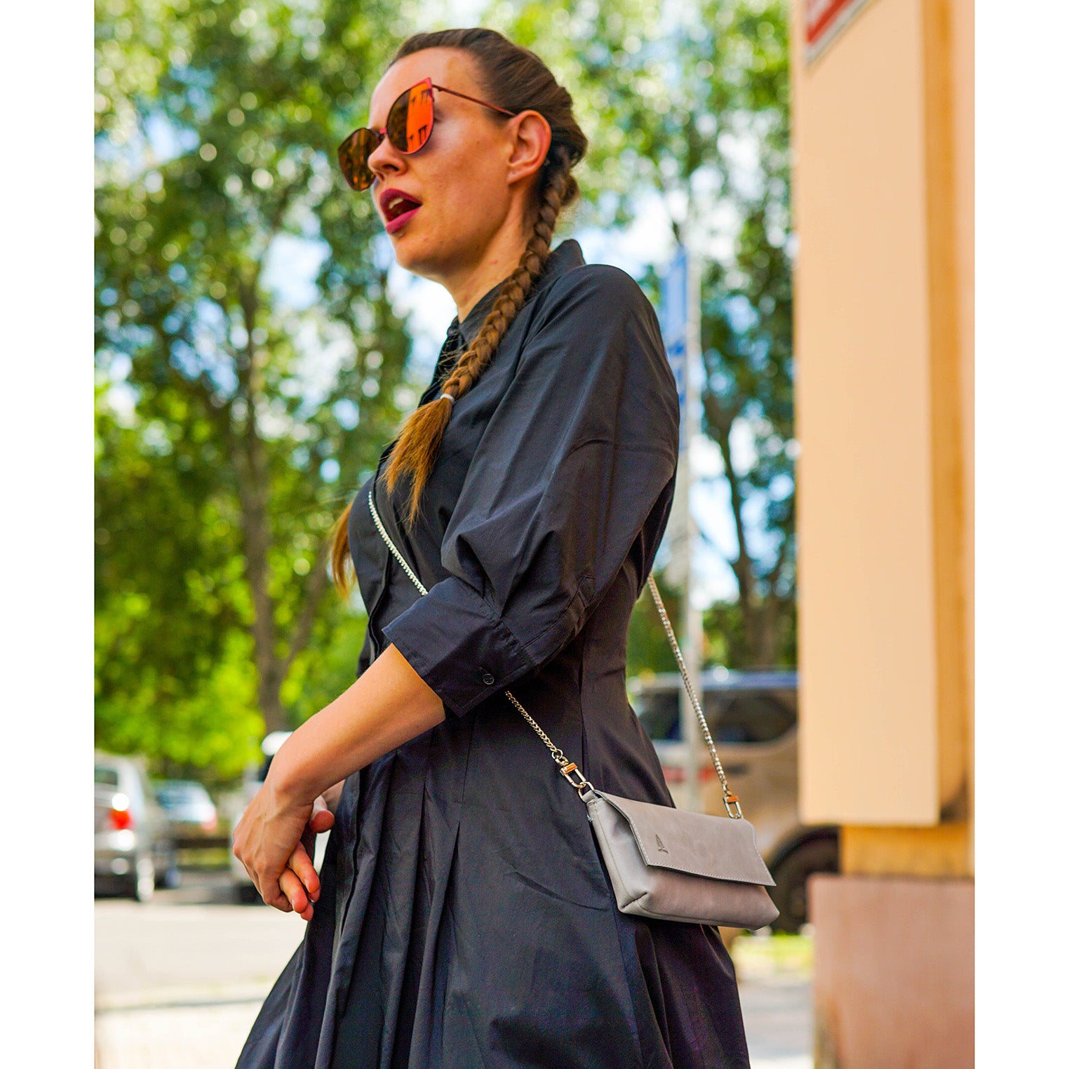 Ženska kožna torba Challenger