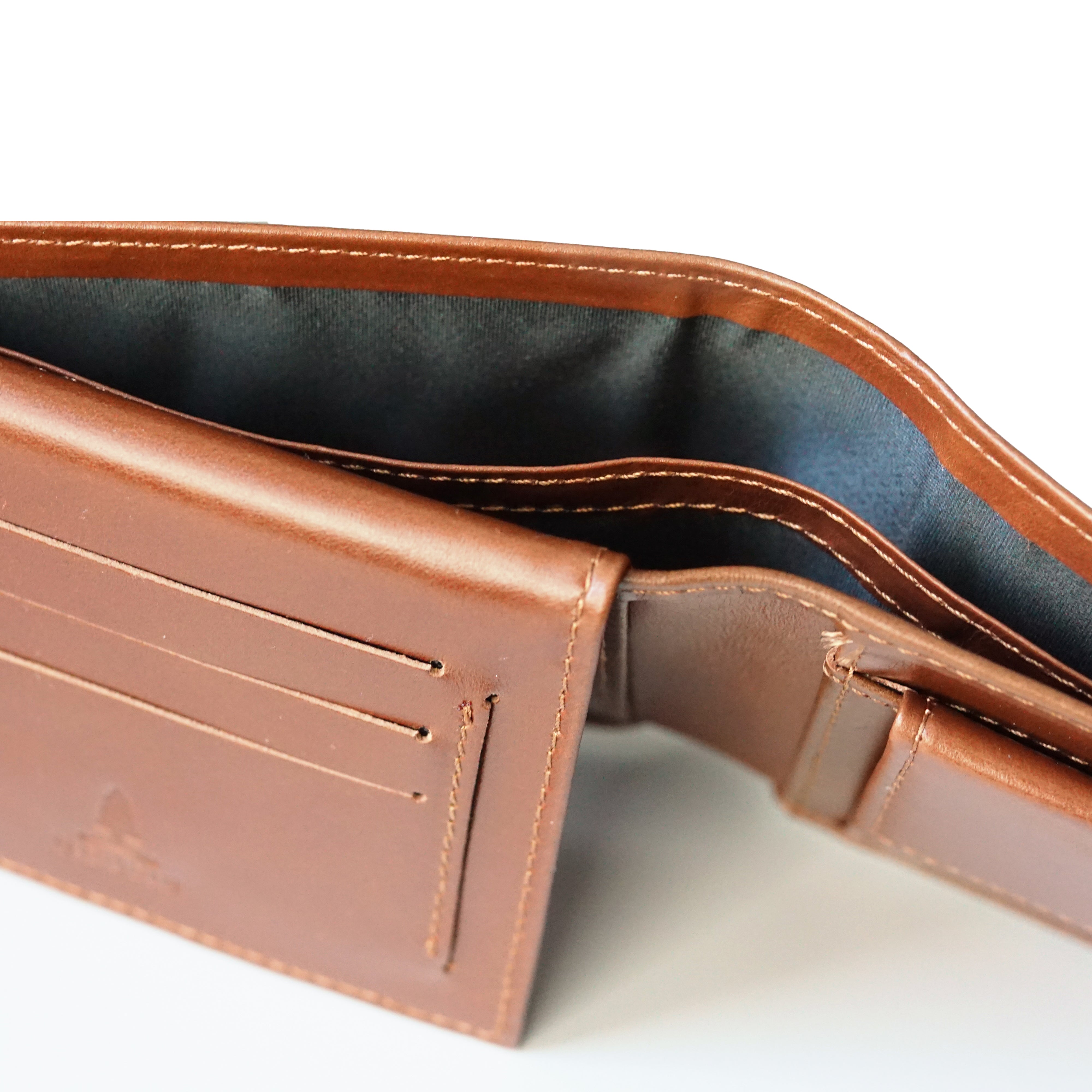 Hnedá kožená peňaženka Brandy