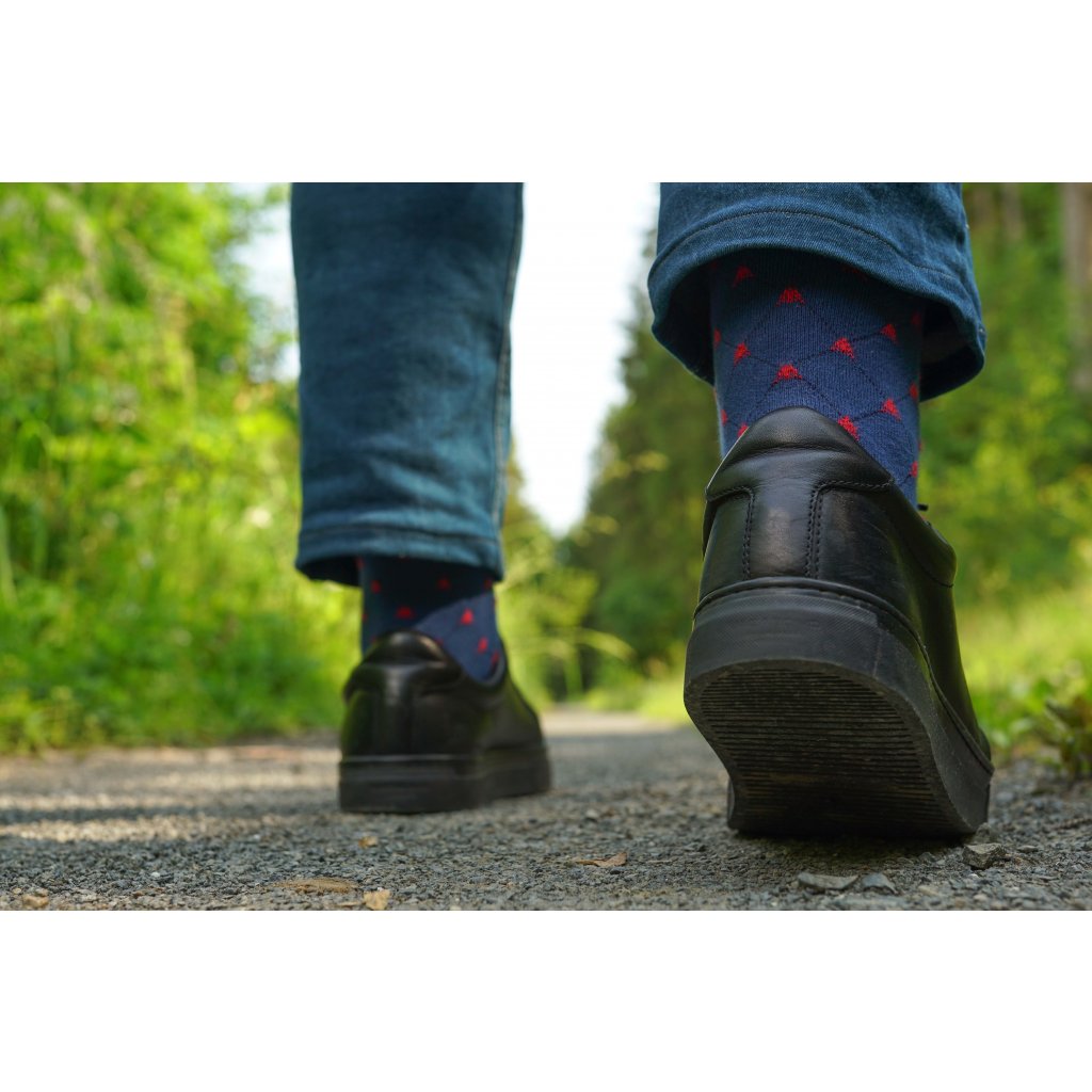 Pamučne čarape plave REDFIR