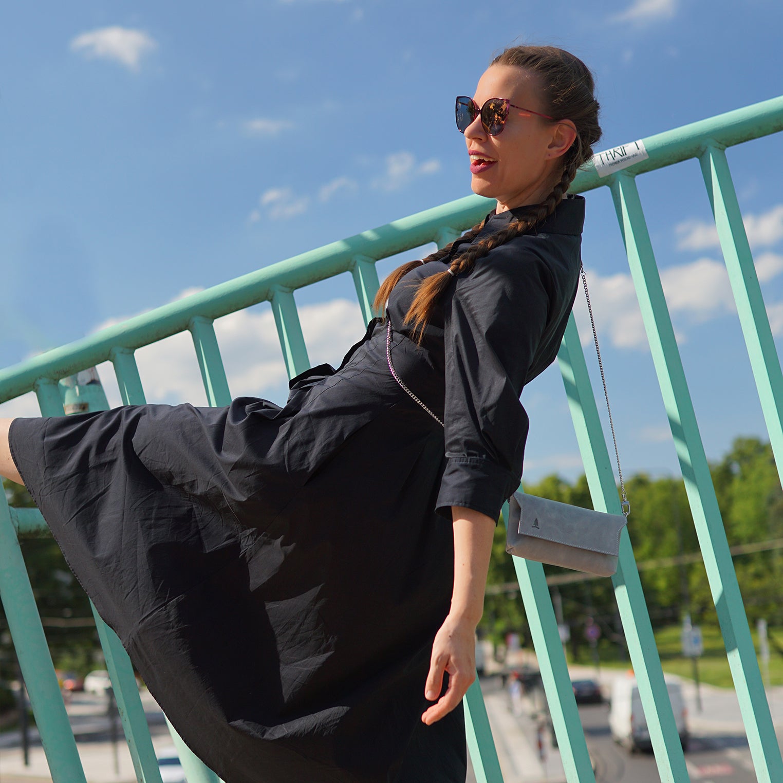 Ženska kožna torba Challenger