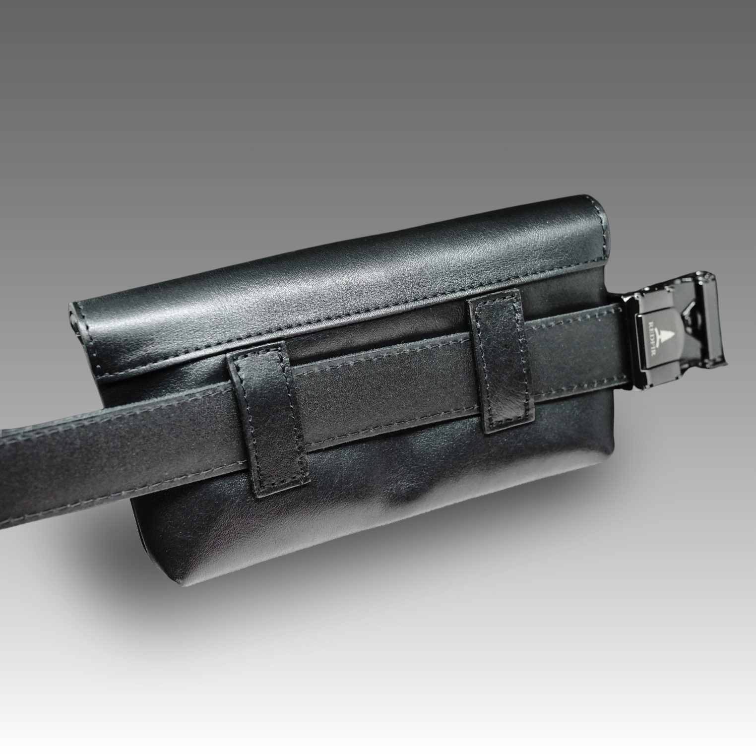 Štýlový čierny set pre dámy Noir - opasok a kabelka